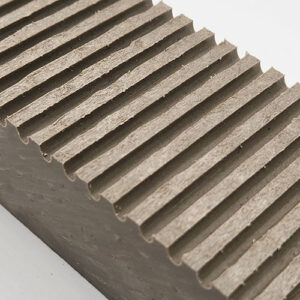 Perma Tread Grooved Texture Angle View Detail | Polymer Stair Treads