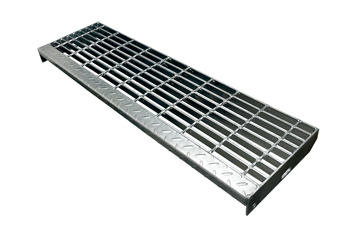 NSP Bar Grating Stair Tread | Metal Stair Treads And Pans
